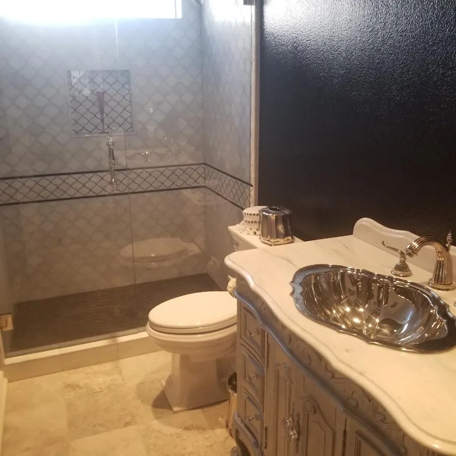 Professional plumbing work and bathroom remodeling in South Monrovia Island